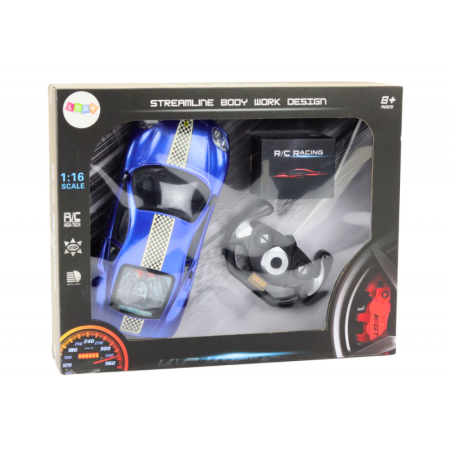 RC kaugjuhtimispult Auto 1:16 Tuled sinised
