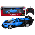 Sinine kaugjuhitav sportauto 1:18 | MIU.ee
