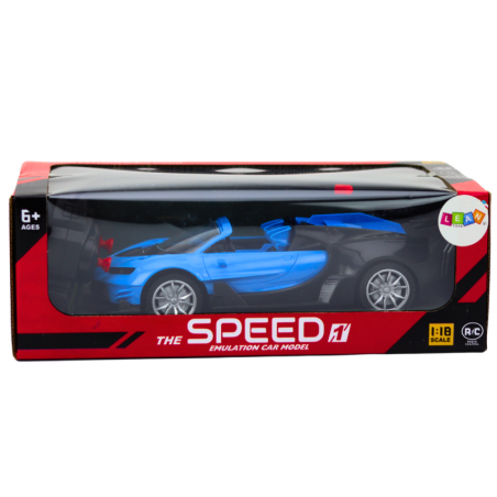 Sinine kaugjuhitav sportauto 1:18 | MIU.ee
