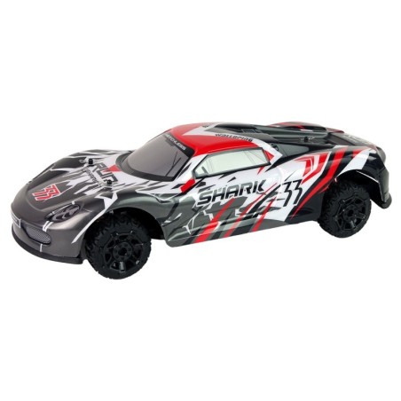 Puldiga sportauto R/C 1:8 hall valge