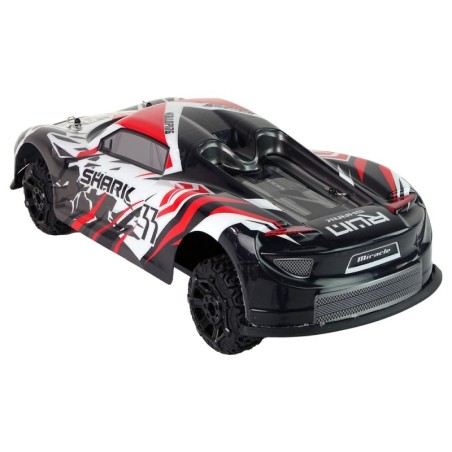 Puldiga sportauto R/C 1:8 hall valge