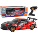 Suur punane kaugjuhitav sportauto 1:10
