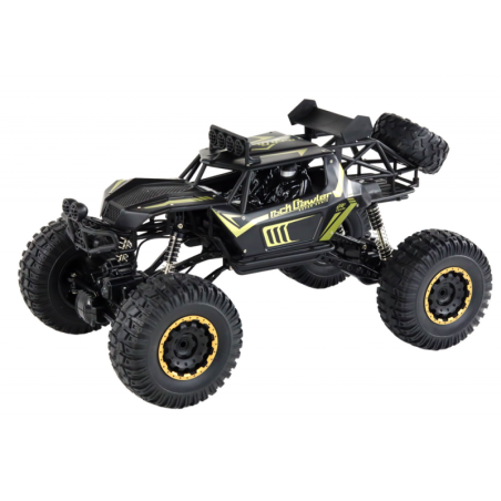 Suur kaugjuhtimispuldiga auto 1:8 skaala 2,4G juhtpult, must