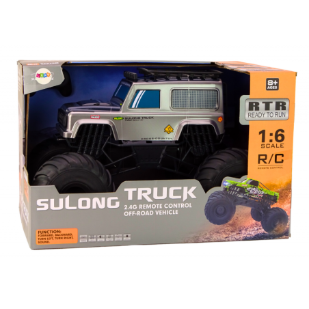 Suur maastikul kaugjuhitav maastur 2,4G RC 1:6 hall