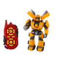 Suure robotiga kaugjuhitav R/C kollane helivalgus