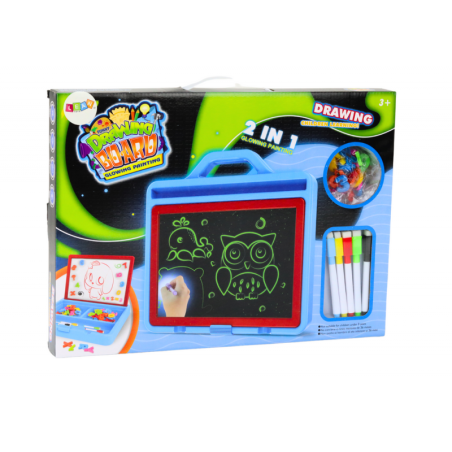 Joonistuslaud Valgusmaal 2in1 Magnetic