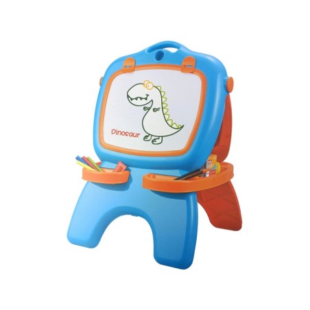 Kahepoolsed magnetilise kriiditahvli sinised ja punased mallid