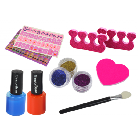 Küünte värvimise komplekt Beauty Bomb XXL kleebised