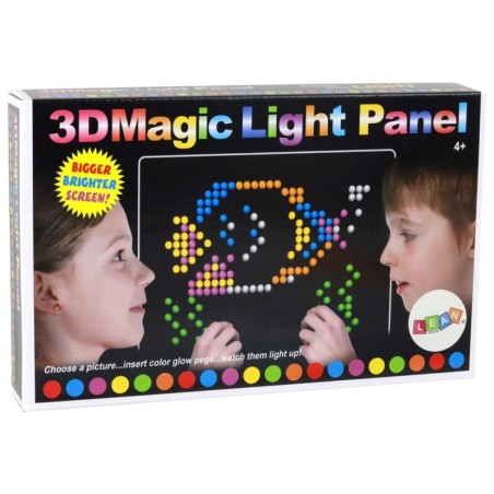 Magic Educational Board 3D valgustatud pusle 180 tükki.