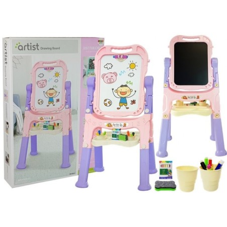 Magnetiline kriiditahvel Sinine punane tarvikud