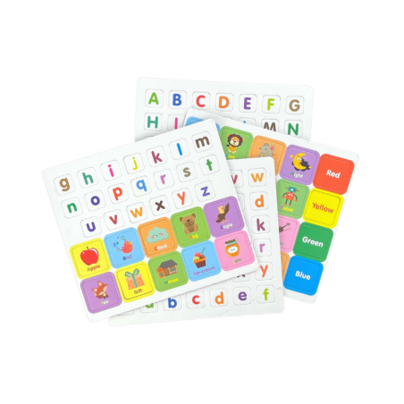 Magnetic Puzzle Book Inglise tähestiku pildid
