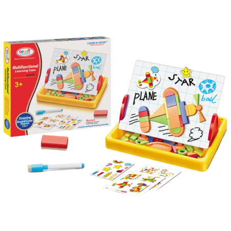 Magnettahvel geomeetriliste kujundite magnetite joonistamiseks