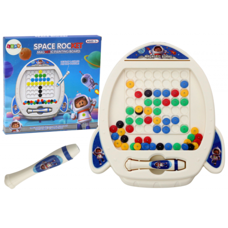 Magnetplaadi Space Rocket 7 Designs Pen