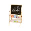 Puidust tahvel 2in1 Abacus kriidipliiats