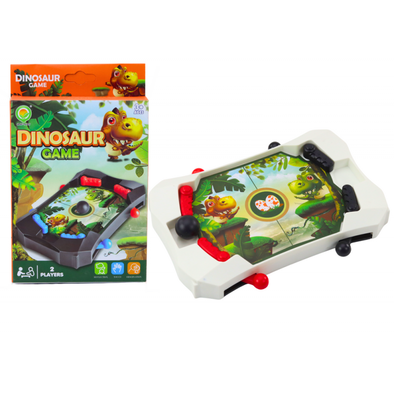 Arkaadmäng Minimäng Dinosauruste pall valge