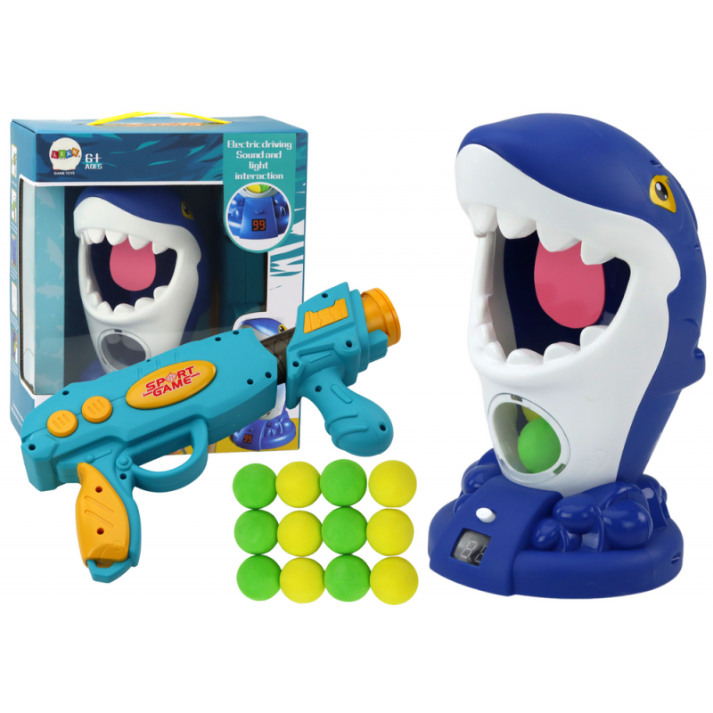 Arkaadmäng Shark Shooting Ball Gun