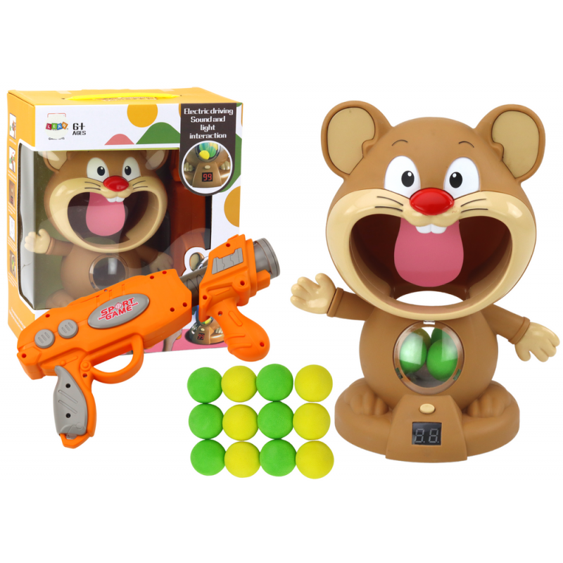 Arkaadmäng Laskmine Hamster Ball Gun