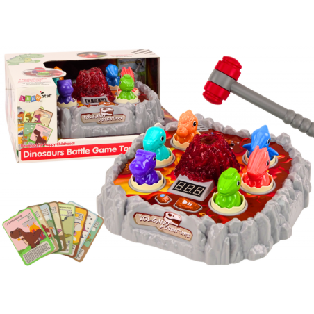 Arkaadmäng Wac A Mole Dinosaurused Vulkaan Suitsuefekt Tuled Helid