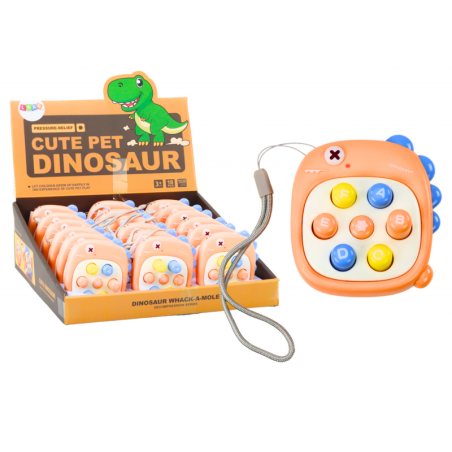 Arkaadmäng Whack A Mole Letters Dinosaur Orange