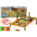 Arkaadmängu koti viskerõngas 2in1 dinosauruste laud