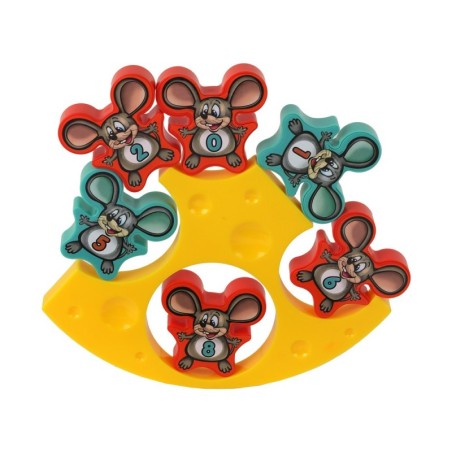 Arkaadmäng Hiired tasakaalustavad juustutorn 12 tükki. Matemaatika tund