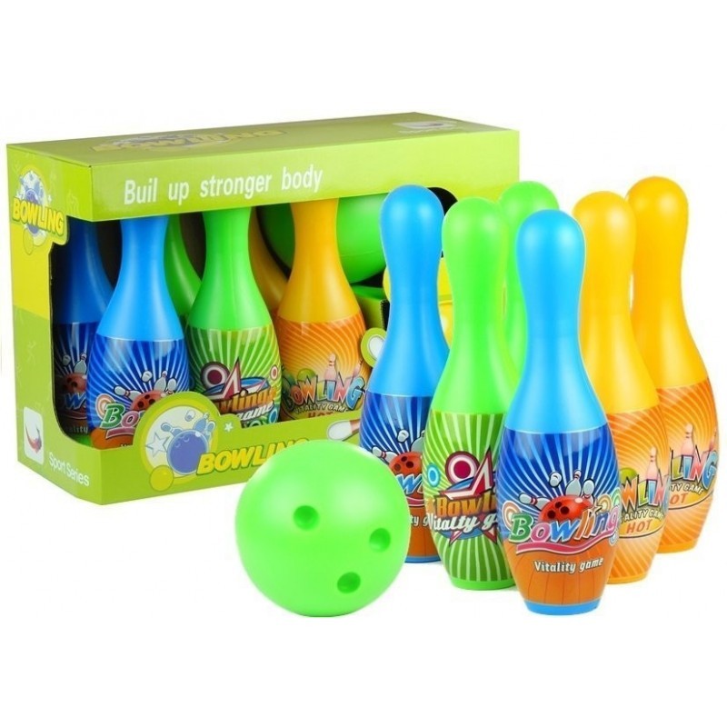 Bowling 6 kuuli ja pall + Spordimäng