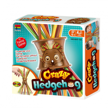 Pere arkaadmäng Crazy Hedgehog Checkers Shield