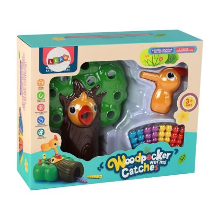 Magnetiline arkaadmäng: püüdke uss kinni ja söödke lindu