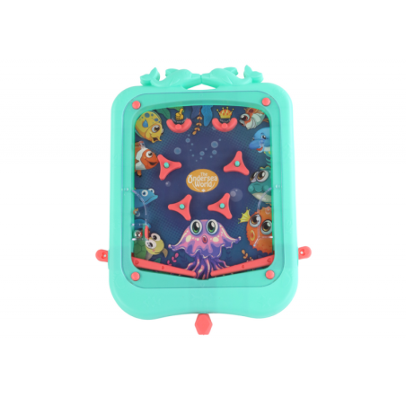 Mini Pinball arkaadmäng rohelise palliga