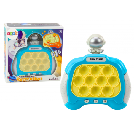 Pop-It Wac A Mole Mäng Spaceman Lights Sounds Blue