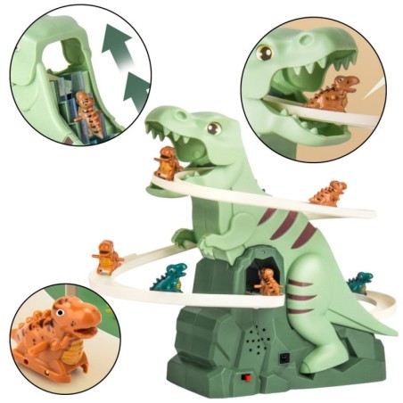 Dinosauruse slaid, helid, tuled