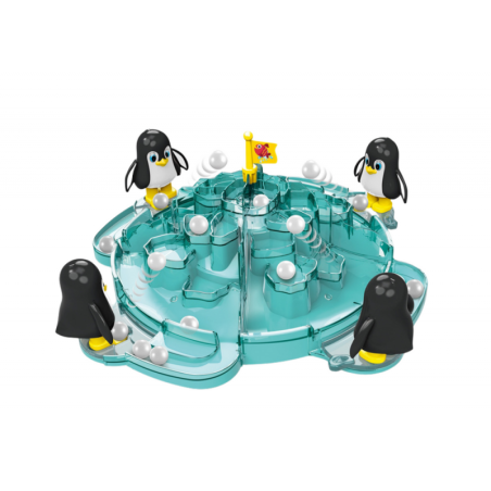 Penguin Football Kick the Ball Iceberg