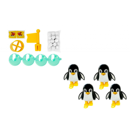 Penguin Football Kick the Ball Iceberg