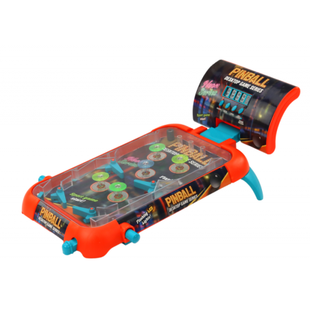 Pinball Arcade Game LED Lights Sounds Tulemustabel