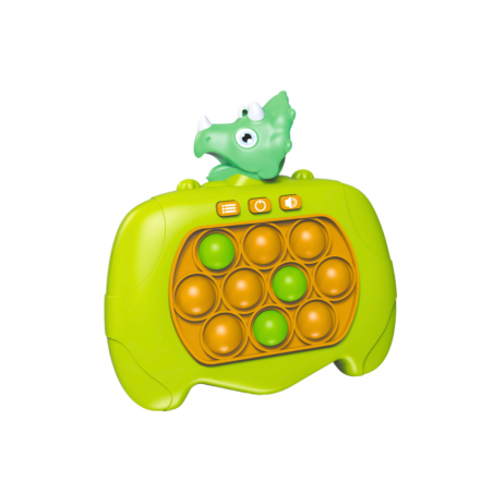 Pop-It arkaadmängukonsool 999 tasemega dinosaurusroheline A