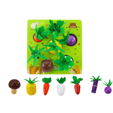 Mälumäng Puu- ja köögiviljad Puidust