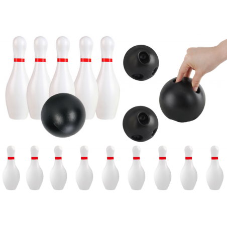 Klassikaline keeglikomplekt, kahe palliga 10 nõelaga oskusmäng