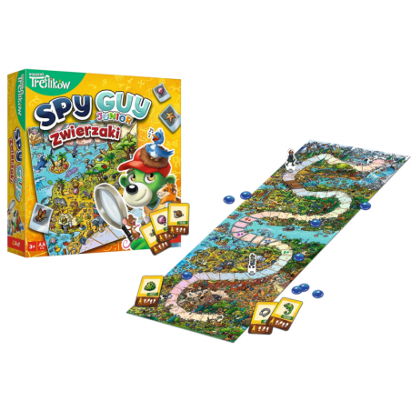 Spy Guy juunioride peremäng Loomad Trefl 02595