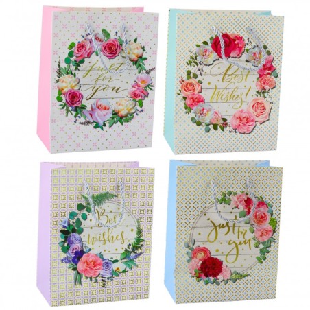 Kingikott Mustrid Lilled Parimad soovid 23 x 18 x 10,5 cm