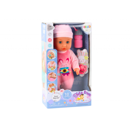 Roosas pidžaamas beebinukk, Pissiv, pudel, lutt, helid