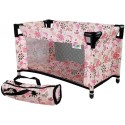Alice Pink lilled reisivoodi nukkudele