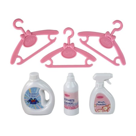 Anlily Doll pesutarvikute komplekt XXL pesumasin