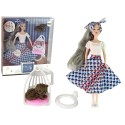 Baby Doll Emily hallid juuksed Kitten Swing