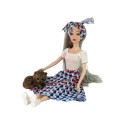 Baby Doll Emily hallid juuksed Kitten Swing