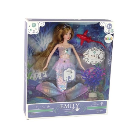 Emily the Mermaid nukk Roosad aksessuaarid