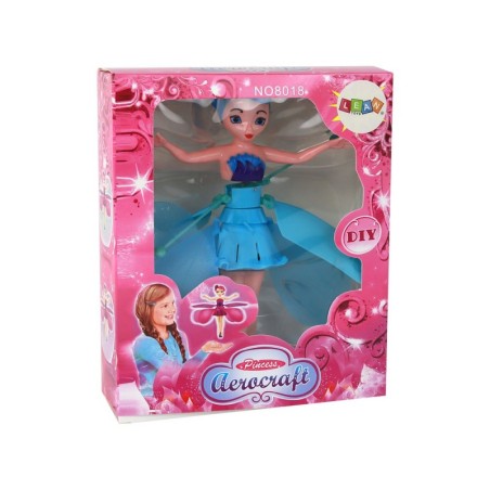 Käsitsi juhitav Magic Blue Fairy lendav nukk