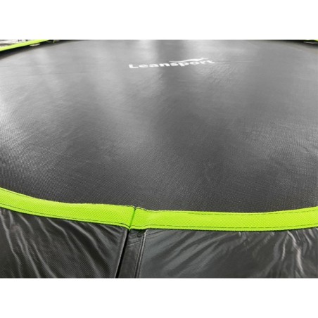 Batuut LEAN Sport Max 426 cm, must-roheline, redeliga