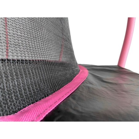 Batuut LEAN Sport Max 487 cm, must-roosa, redeliga