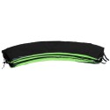 Batuudi vedrukate Sport Max 12 jalga, must-roheline, 3,66 m
