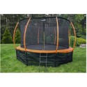 Batuut Lean Sport BEST, võrguga, 427 cm, must